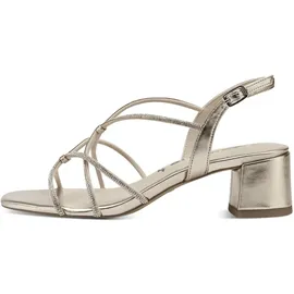 TAMARIS Blockabsatz-Sandalette Damen Gold 40