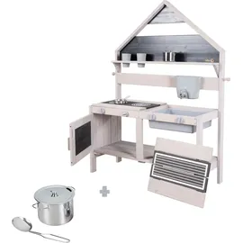 roba Matschküche Outdoor-Spielküche (grau)
