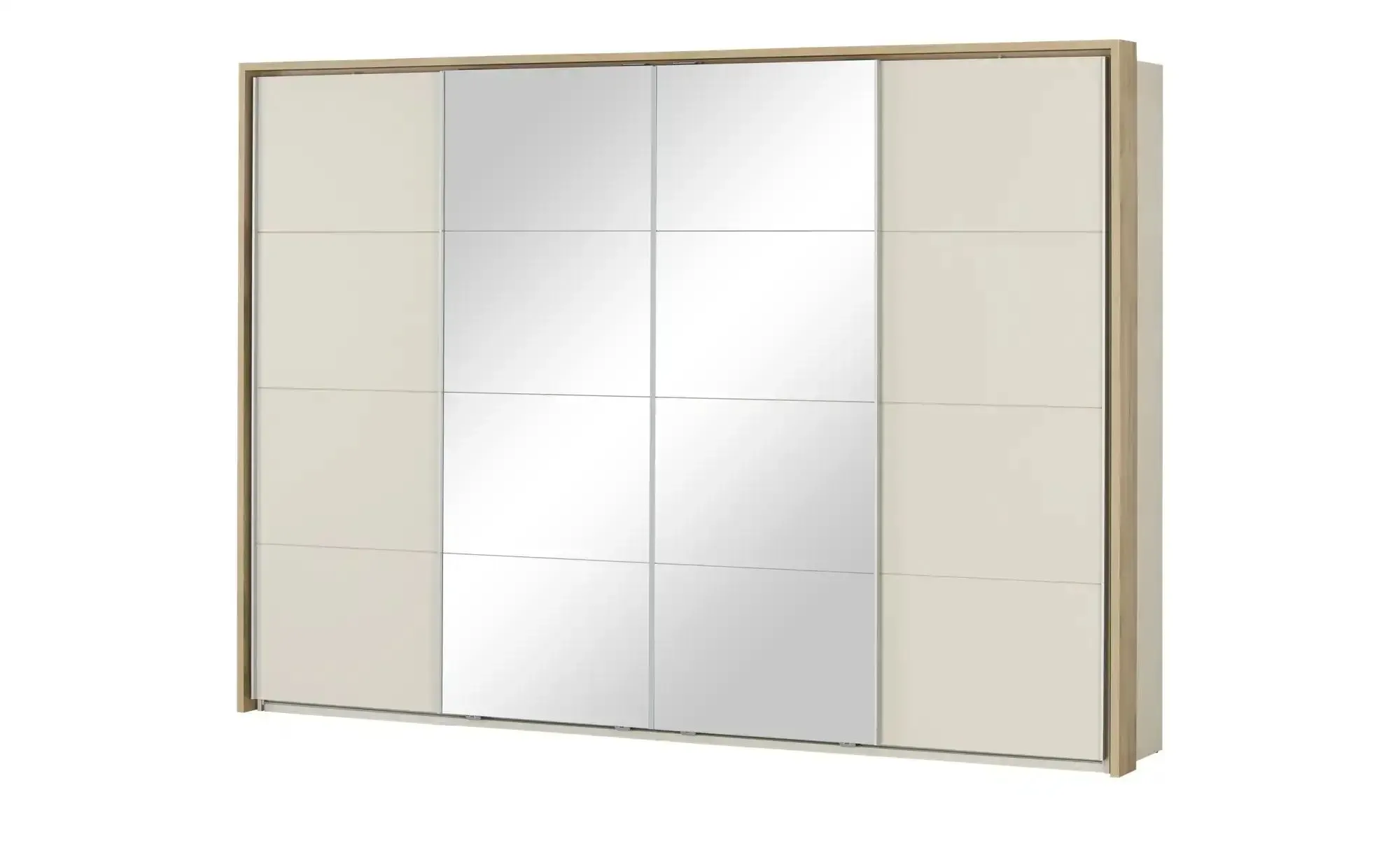 Schwebetürenschrank   ¦ beige ¦ Maße (cm): B: 325 H: 230 T: 62.0
