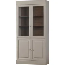 Woood Vitrine Chow 105 x 40 x 215 cm Grau