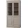 Woood Vitrine Chow 105 x 40 x 215 cm Grau