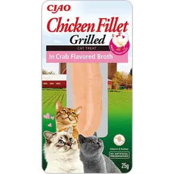 INABA CIAO Gegrilltes Hühnerfilet in Krabbenbrühe 25g