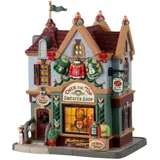 Lemax 35061 Caddington Village Lighted Building: Over the Top Sweater Shop