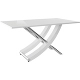 INOSIGN Esstisch »Kaleo, TOPSELLER!«, (Tisch, Esstisch), Breite 160 cm, modernes Design, stabil, Hochglanz, weiß