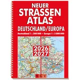 Naumann & Göbel Neuer Straßenatlas Deutschland/Europa 2026/2027