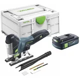 Festool carvex PSC 420-Basic Akku Pendelstichsäge 18 V 120 mm Brushless + 1x Akku 3,0 Ah + Systainer - ohne Ladegerät