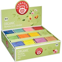 TEEKANNE Organic Premium SELECTION BOX Bio-Tee 180 Stück