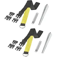PRO PLUS ProPlus Abspannset 2 x 3 m Bunt