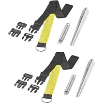 PRO PLUS ProPlus Abspannset 2 x 3 m Bunt