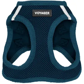 Best Pet Supplies Voyager Step-In Air Hundegeschirr by Best Pet Supplies - All Weather Mesh Step in Vest Harness für kleine und mittlere Hunde, Blau, size XS - Brust 33-37 cm