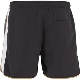 URBAN CLASSICS Badeshorts Urban Classics Retro Look Schwarz L