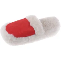 SAMs Unisex Hausschuhe Lammfell, Slipper Rot, 39, TH-Lammfell - 39 EU