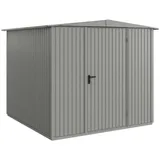 Hörmann Gerätehaus Berry Classic 2,59 x 2,48 m Grau