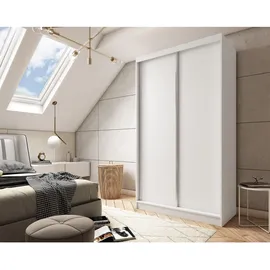 masseno Schwebetürenschrank SOFIA 120 x 216 x 61 cm Weiß