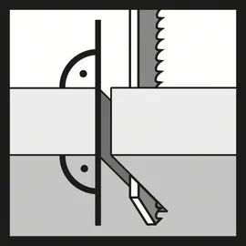 Bosch T 301 BCP Stichsägeblatt 5er-Pack