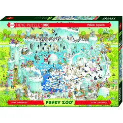 Heye Standardpuzzle 1000 Teile - Degano Zoo Polar Habitat