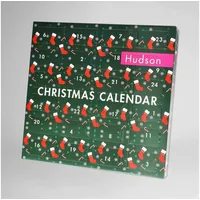 Hudson Basicsocken Christmas Calendar (1-Paar) Adventskalender für Herren bunt 39-42