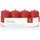 Wiedemann Kerzen Stumpenkerze 80 x 50 mm rot 4 St.
