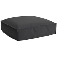 VidaXL Palettensitzkissen Schwarz 50x50x12 cm Oxford Stoff
