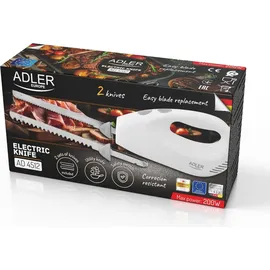 Adler AD 4512 Serie Standard 1-teiliges Mehrfarben-Elektro-Küchenmesser
