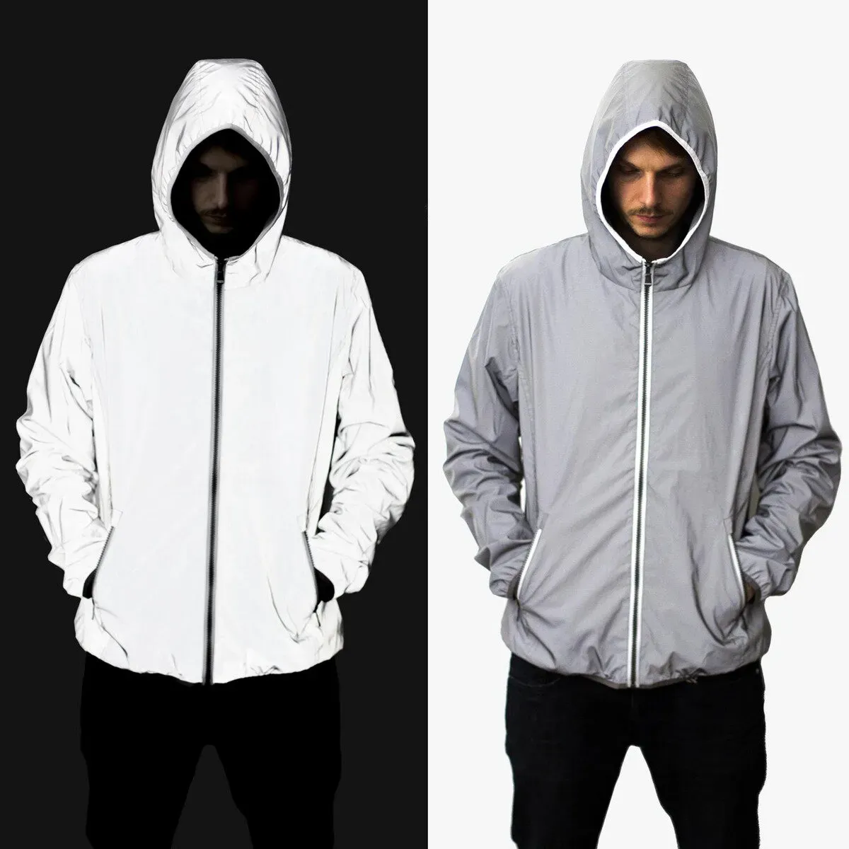 Clique - Unisex Full Reflective Jacke 'Flashback'