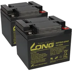 Akkus-Satz 24V 50Ah für EMG SR5.12 V16 SR5.4 SR5.4 V16