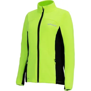 Airtracks Damen Thermo Fahrradjacke Pro Line II Neon-Schwarz schwarz 2XL