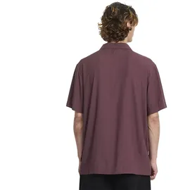 Volcom Single Stone Kurzarmhemd Lila S