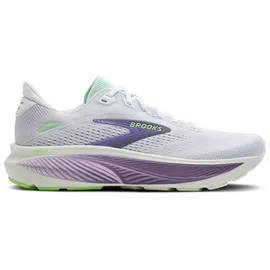 Brooks Ghost 18 Damen Weiß/Purple Hebe/Green 39
