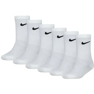 Nike Baby - Jungen un0030-001_os 6 Pack Crew Weiß 001 5-7 Jahre, Weiß, 5 Jahre EU