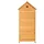 Costway Gartenschrank 0,8 x 0,45 x 1,76 m braun