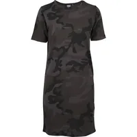 URBAN CLASSICS Shirtkleid Camouflage Grau XS
