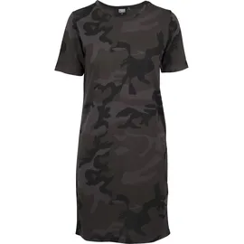 URBAN CLASSICS Shirtkleid Camouflage Grau XS