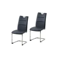 Hti-Living HTI-line Schwingstuhl 2er Set PU