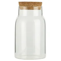 ib laursen Glas Krug mit Korken, 210 ml, Höhe 11, Ø 6,2 cm