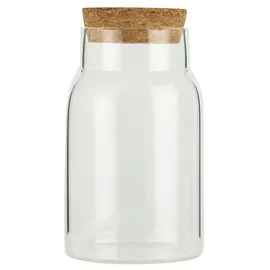ib laursen Glas Krug mit Korken, 210 ml, Höhe 11, Ø 6,2 cm