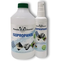 PandaCleaner Isopropanol/Reinigungsalkohol - 100ml Spray + 500ml - Reinigungsflüssigkeit für Haushalt, Handwerk & Industrie - Mit Zerstäuber (100ml Spray + 500ml)