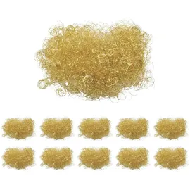 Riffelmacher & Weinberger Riffelmacher - Engelshaar Silber oder Gold, Inhalt 20 Gramm, im Beutel, Flowerhair Nobless, Dekoration, Gesteck, Kranz, Weihnachten, Advent (Gold, 10er Set)