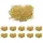 Riffelmacher & Weinberger Riffelmacher - Engelshaar Silber oder Gold, Inhalt 20 Gramm, im Beutel, Flowerhair Nobless, Dekoration, Gesteck, Kranz, Weihnachten, Advent (Gold, 10er Set)