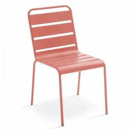 Oviala Gartenstuhl 42 x 83 x 53 cm pink