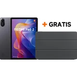 Xiaomi Redmi Pad 2 11" 4 GB RAM 128 GB Wi-Fi Graphite Gray inkl. schwarzes Cover
