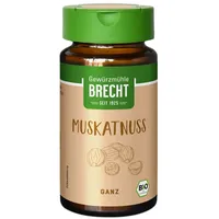 Gewürzmühle Brecht Brecht Muskatnuss ganz im Glas bio