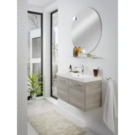 Fackelmann Glasablage 80 cm Chrom