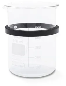Reinigungsglas mit Kunststoffdeckel und Gummiring für Ultraschallreinigungsgeräte, 600 ml