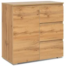 Möbel Boss Kommode 80 x 80 x 40 cm Braun