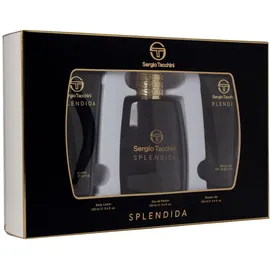 Sergio Tacchini Splendida Eau de Parfum 100 ml + Körperlotion 100 ml + Duschgel 100 ml Geschenkset