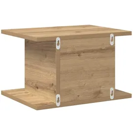 vidaXL Nachtschrank Artisan-Eiche 40 x 30 x 25 cm Holzwerkstoff