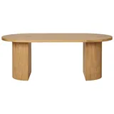 VCM ebuy24 Couchtisch Boavista Natur 60 x 120 cm | Gr.: onesize
