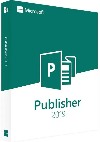 Microsoft Publisher 2019 Retail | Windows | Produktschlüssel + Download | ESD
