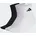 Thin Light Sportswear Ankle Socken Medium Grey Heather/White/Black 34-36